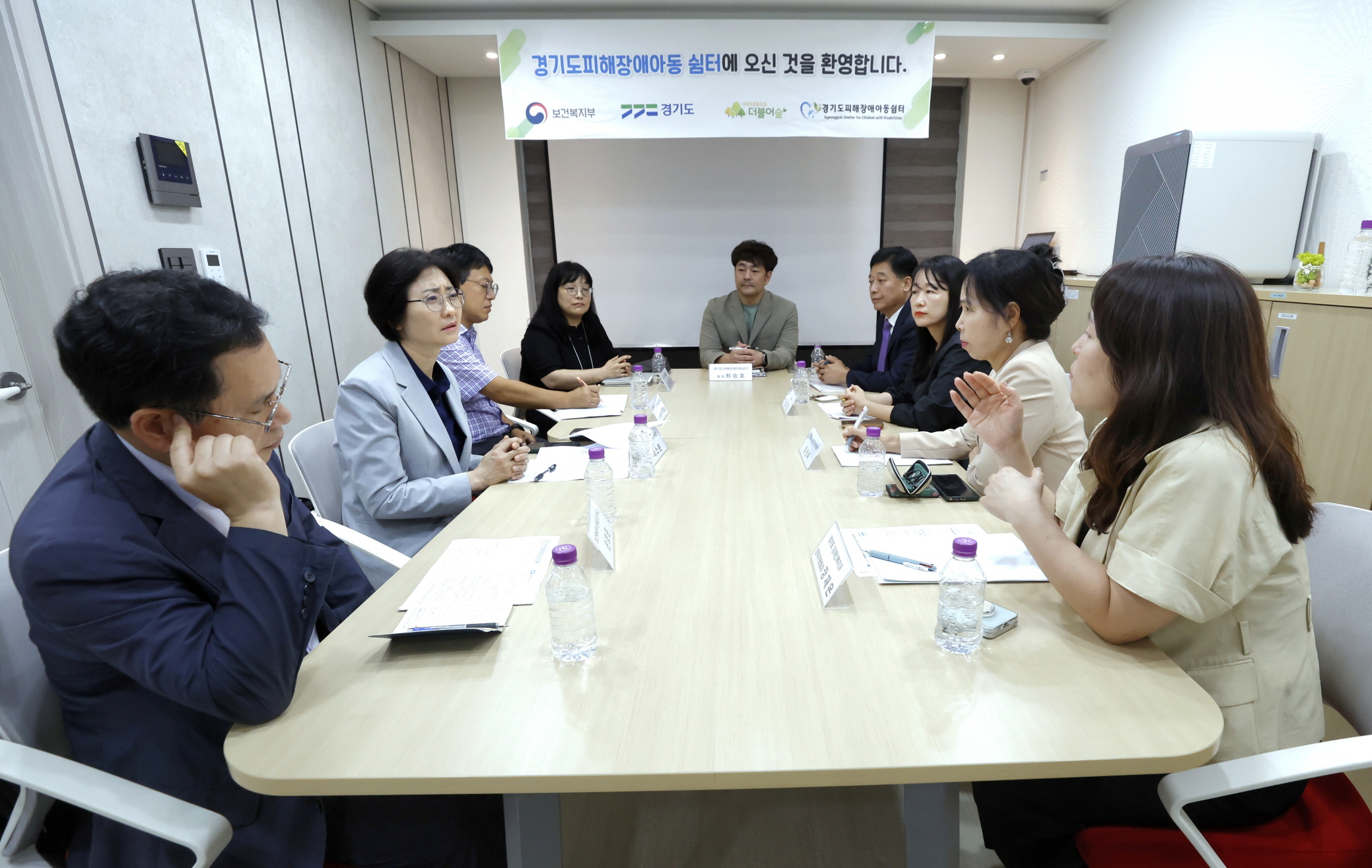 추석 연휴 앞두고 학대 피해 장애인 지원시설 현장 방문 사진5