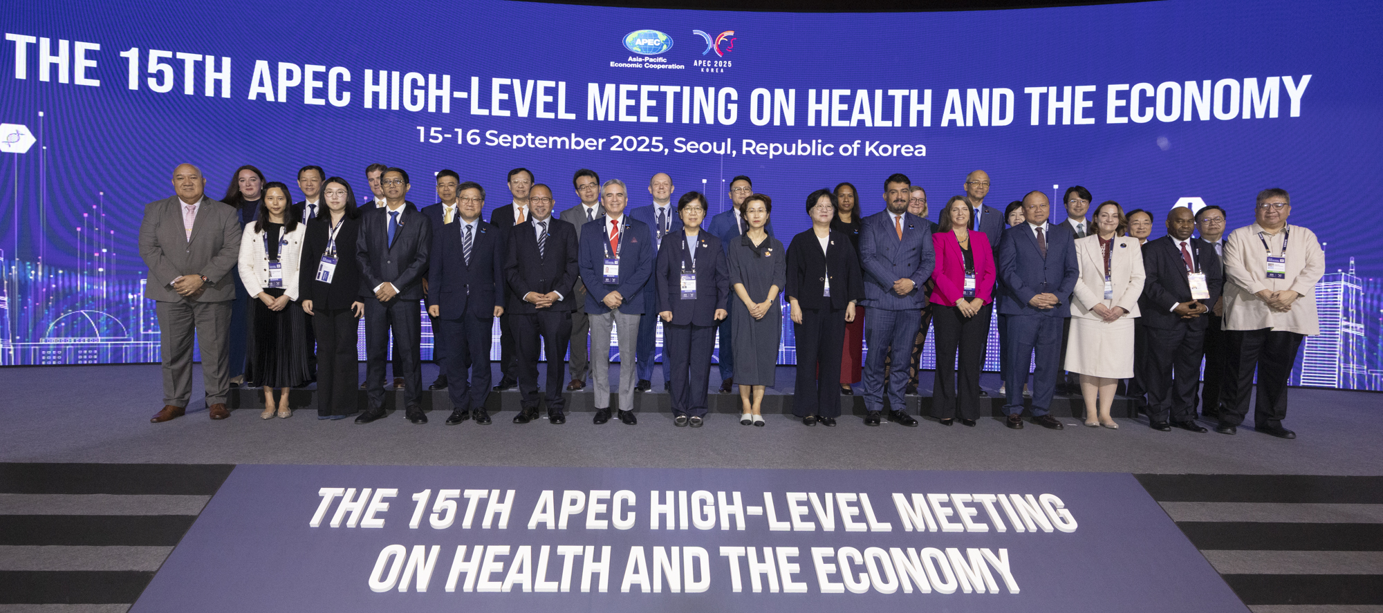 Korea to Host the APEC High-Level Meeting on Health and the Economy for the First Time