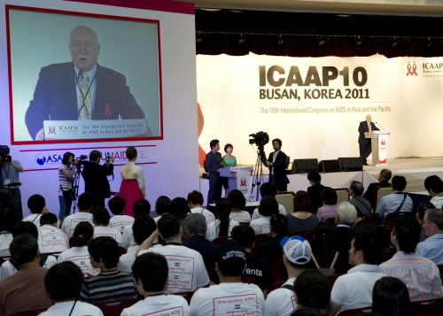 제10차 아시아 태평앙 에이즈 대회(ICAAP 10) 참석