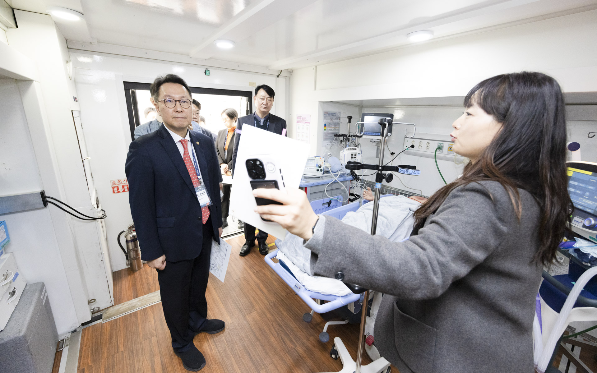 대규모·장기 재난 대비 이동형병원 전개 및 운영 상황 점검 사진10