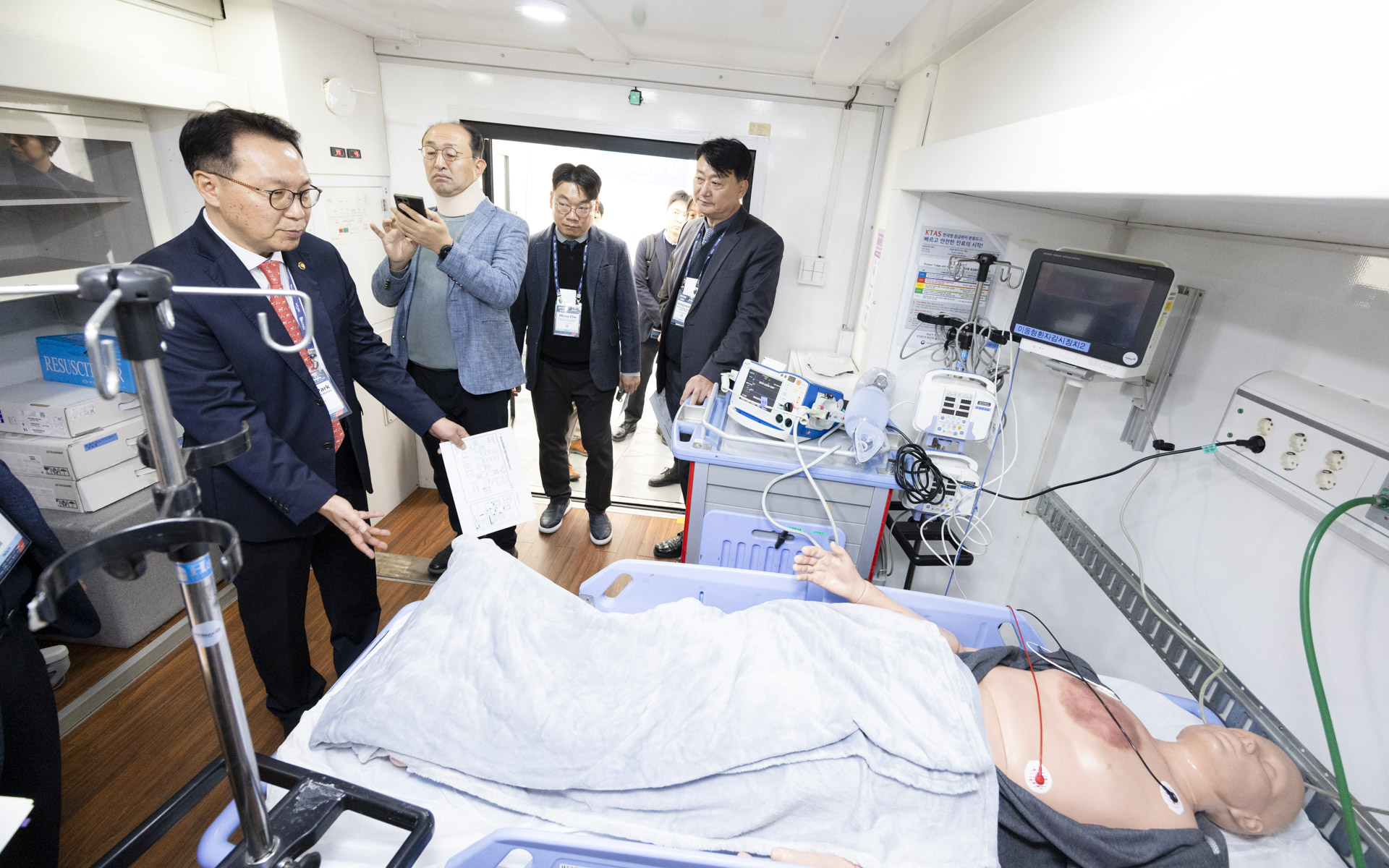 대규모·장기 재난 대비 이동형병원 전개 및 운영 상황 점검 사진11