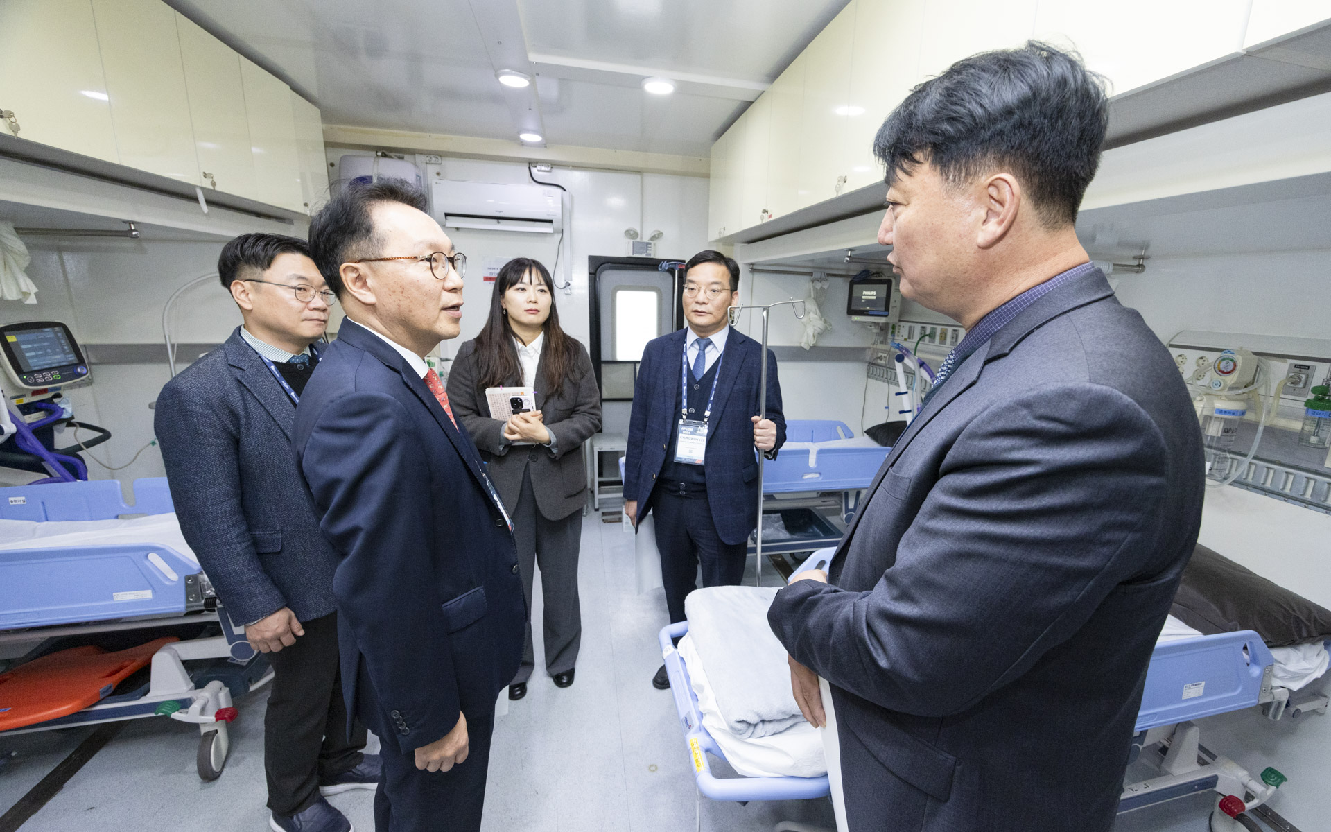 대규모·장기 재난 대비 이동형병원 전개 및 운영 상황 점검 사진15