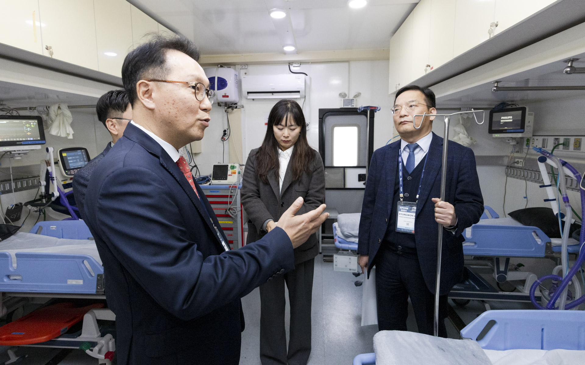 대규모·장기 재난 대비 이동형병원 전개 및 운영 상황 점검 사진16