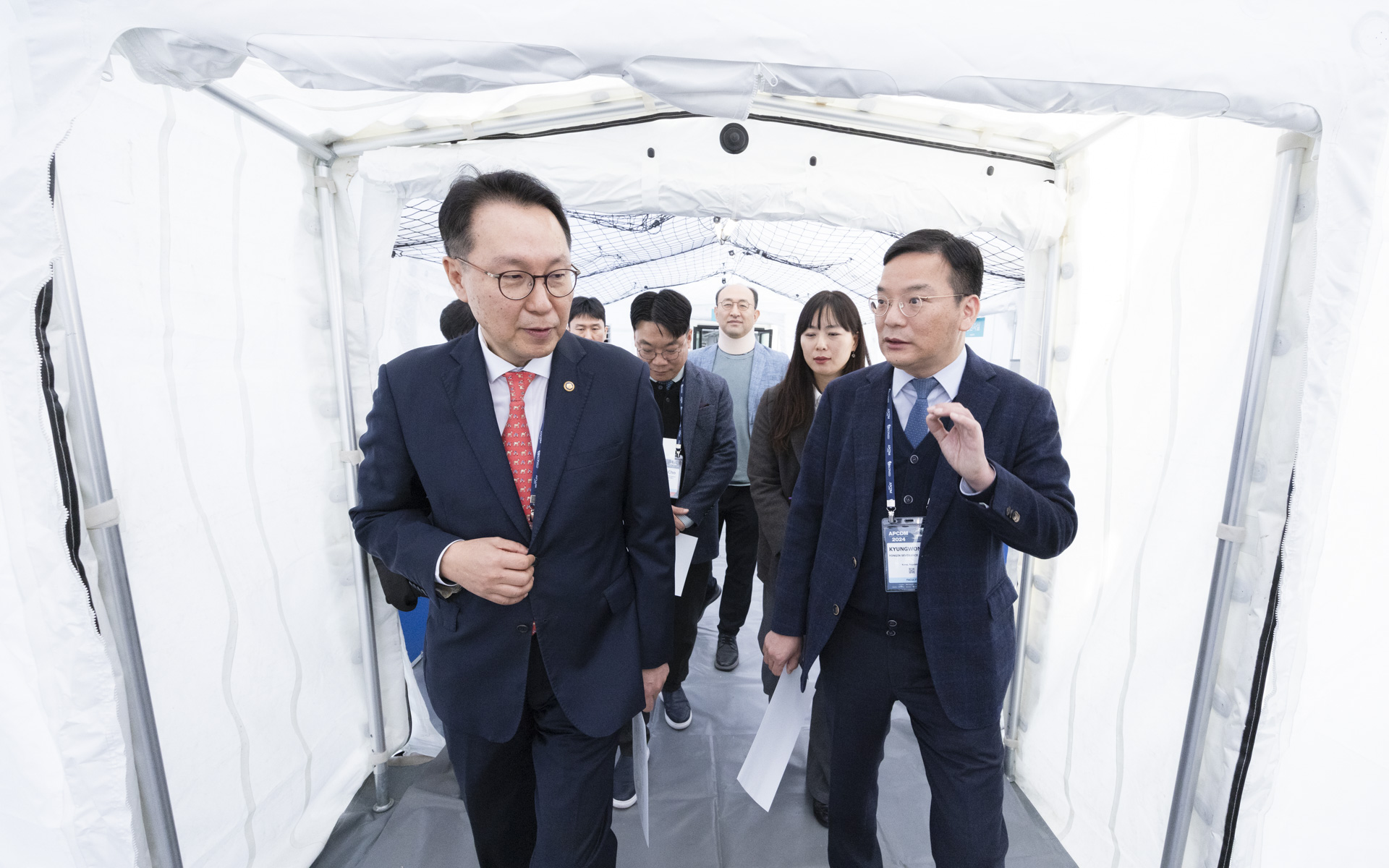대규모·장기 재난 대비 이동형병원 전개 및 운영 상황 점검 사진17
