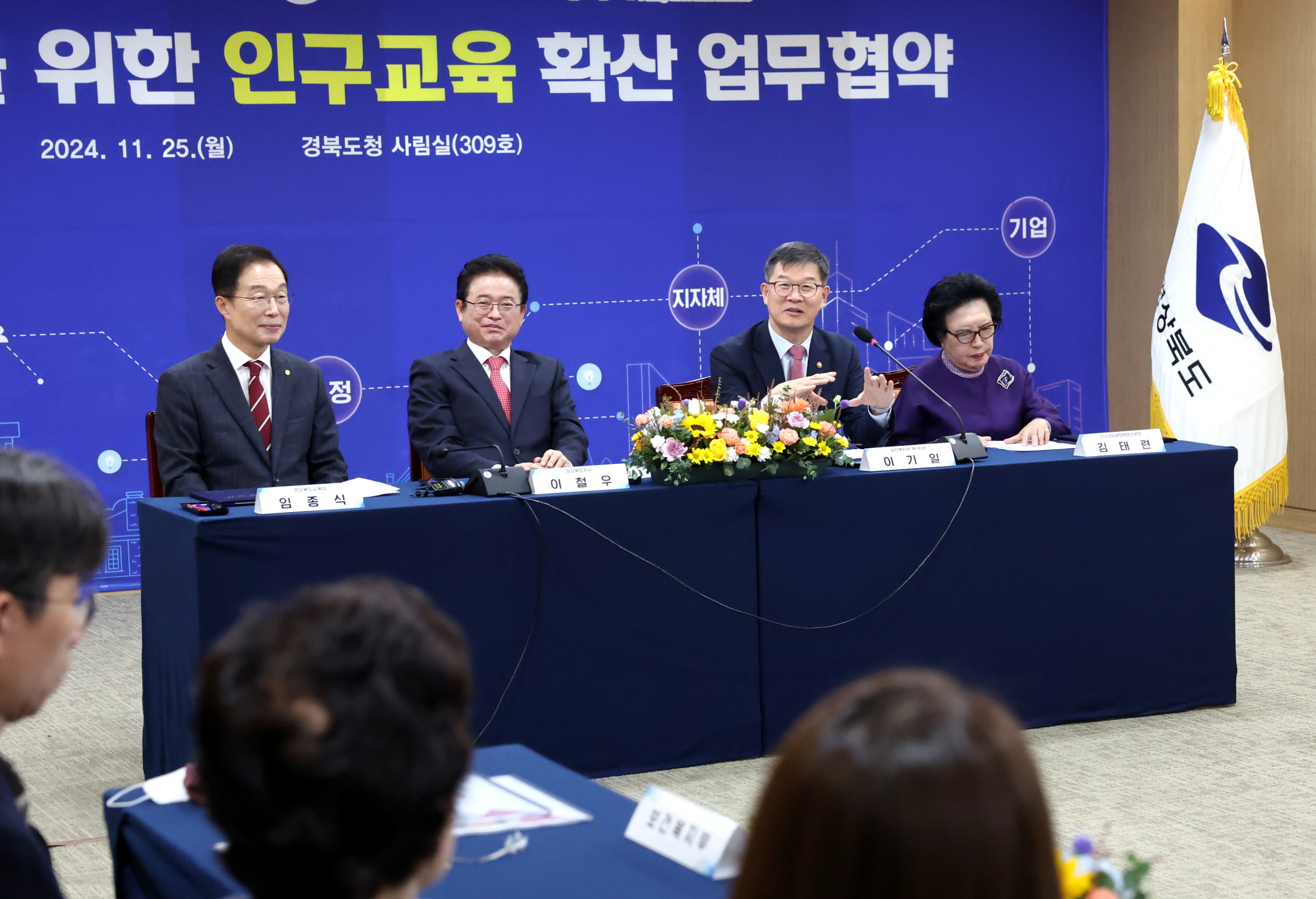 보건복지부·경상북도·경상북도교육청·(사)인구와미래정책연구원 업무협약 체결 사진3