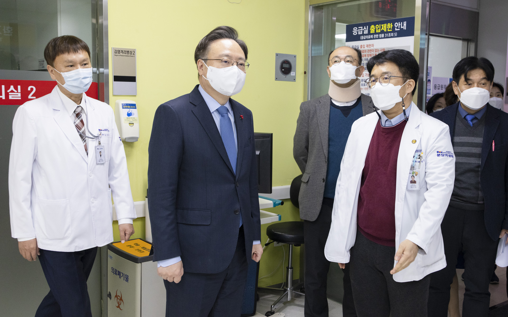 설 연휴 기간, 응급실 현장 방문해 응급진료 대비상황 확인 및 근무자 격려 사진7