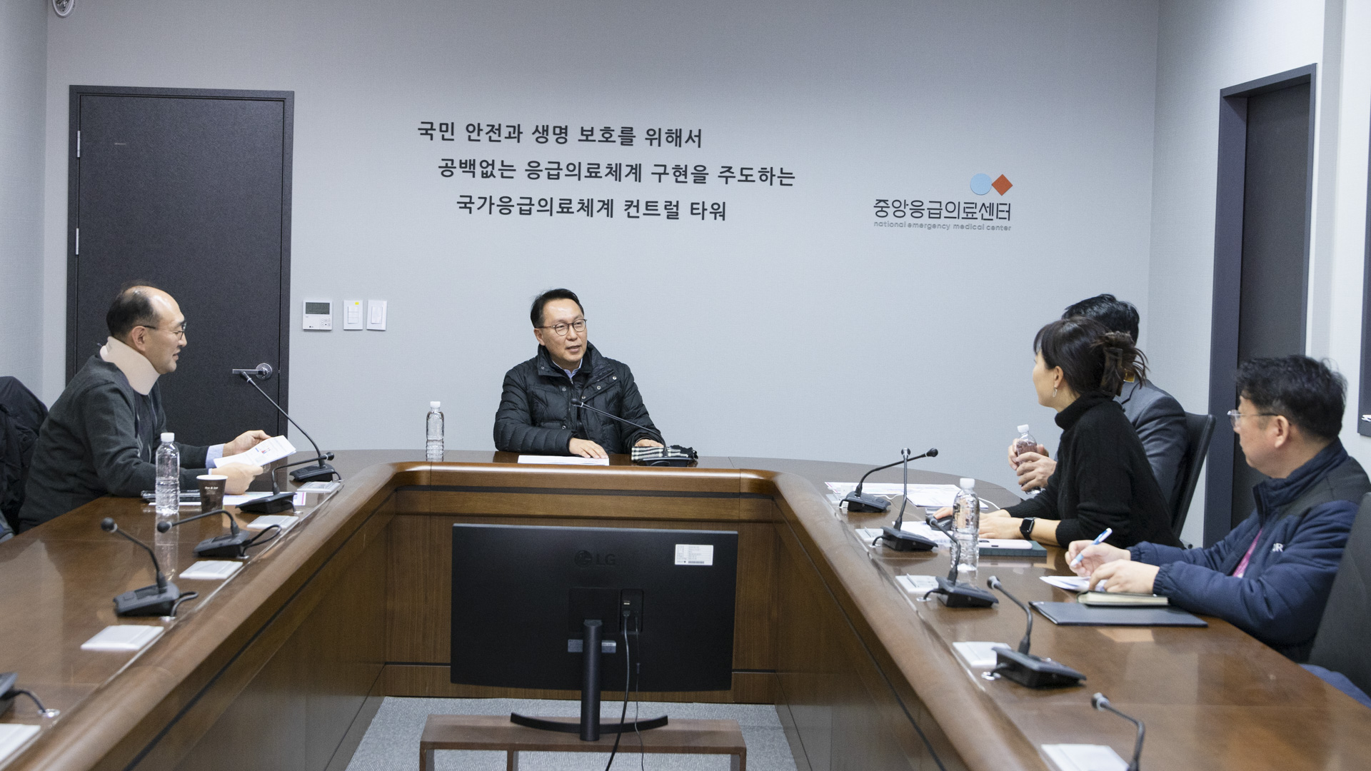 설 연휴 중앙응급의료센터 방문해 현장근무자 격려 사진8