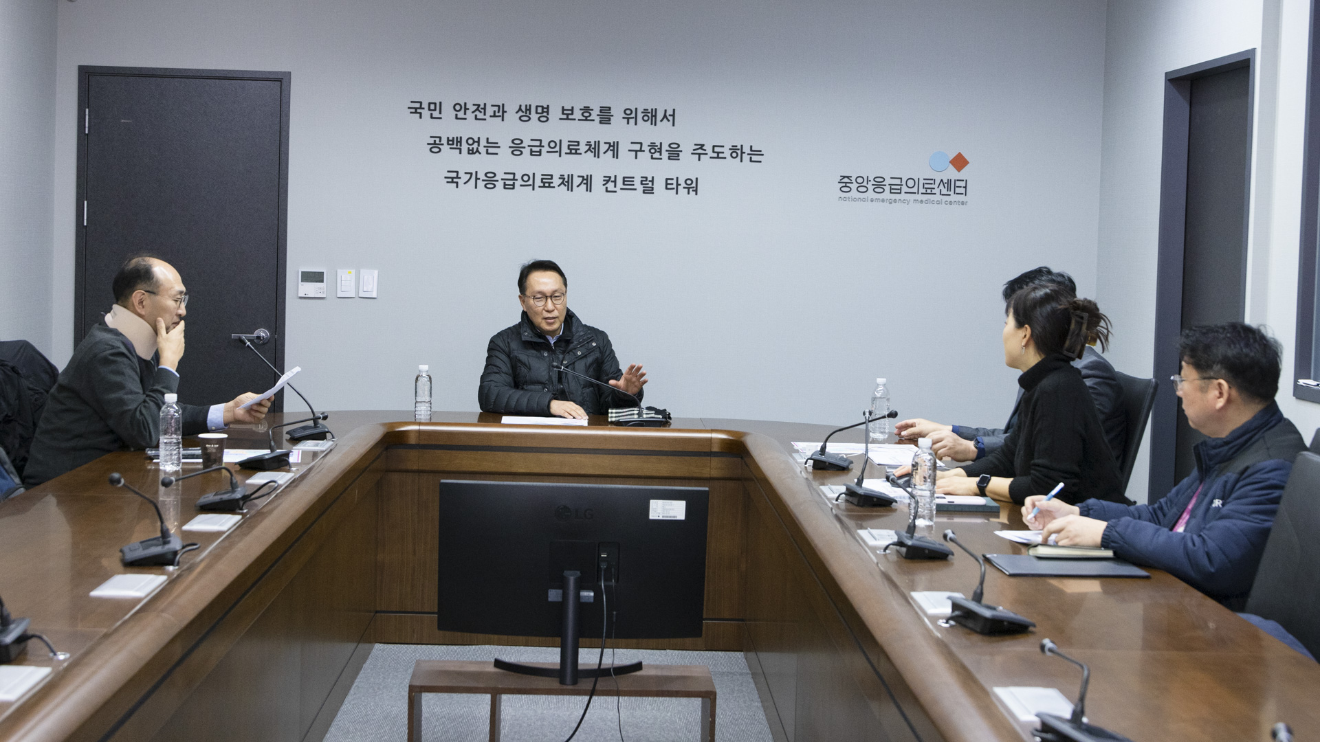 설 연휴 중앙응급의료센터 방문해 현장근무자 격려 사진9
