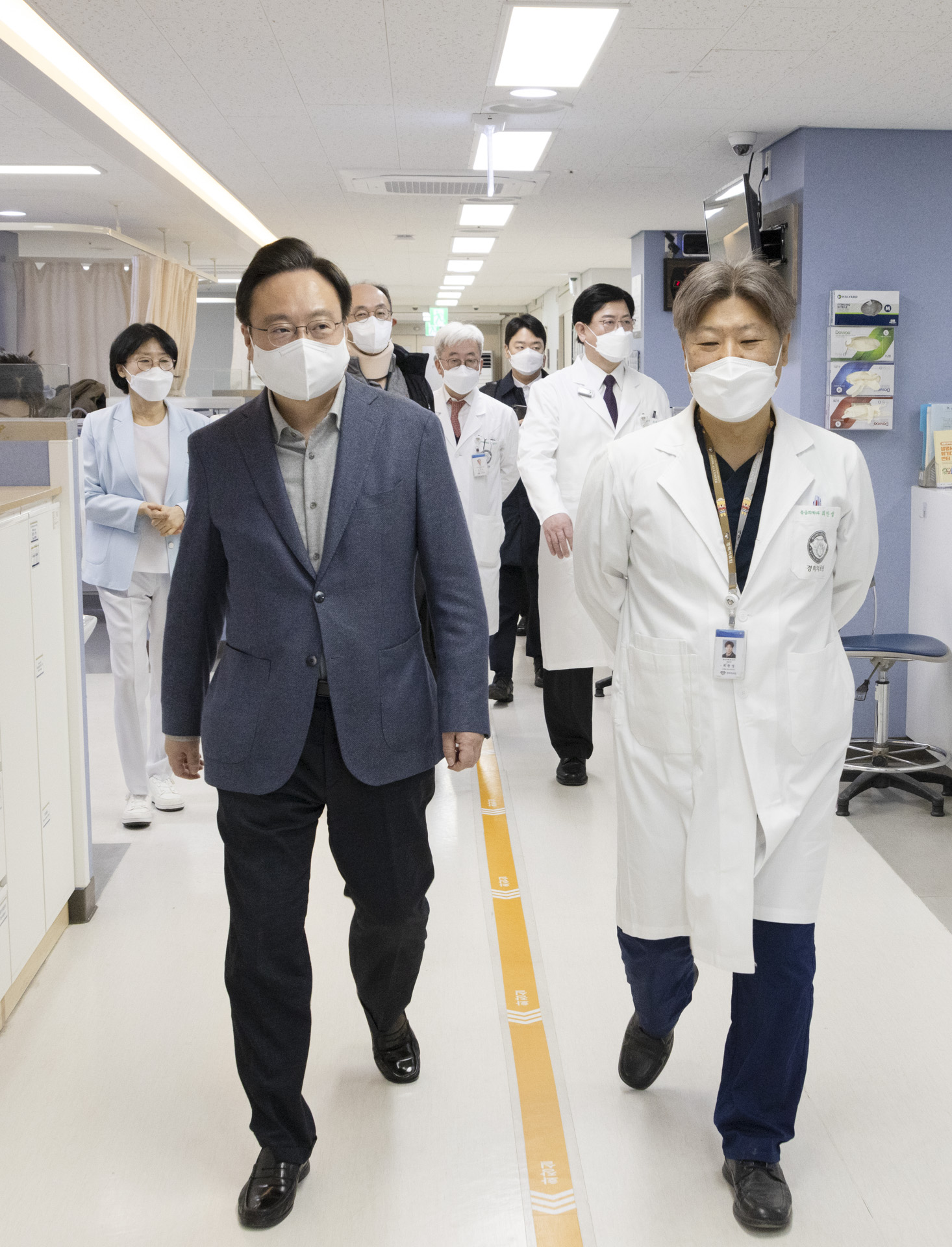설 연휴 마지막날, 응급실 현장 방문해 응급진료 대비 현황 확인 및 근무자 격려 사진10