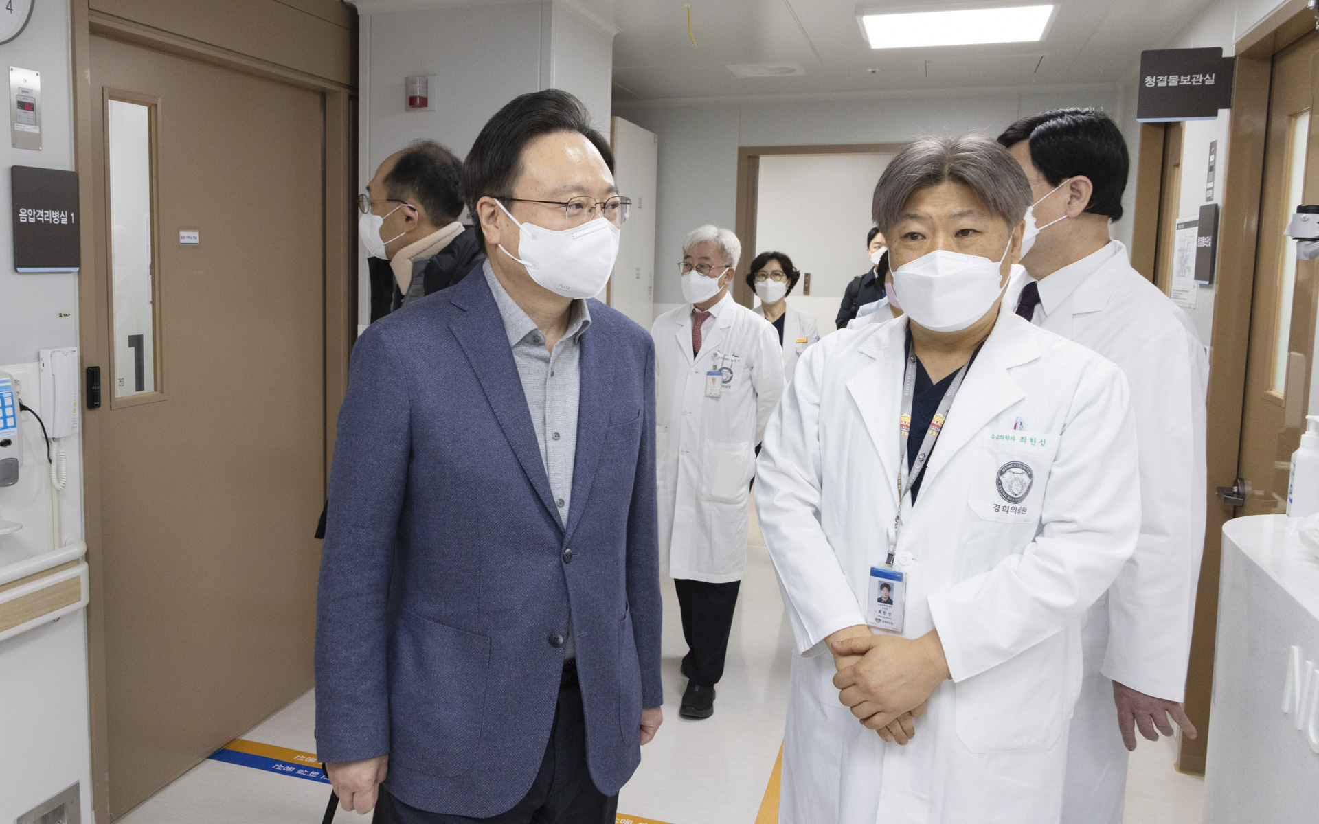 설 연휴 마지막날, 응급실 현장 방문해 응급진료 대비 현황 확인 및 근무자 격려 사진11
