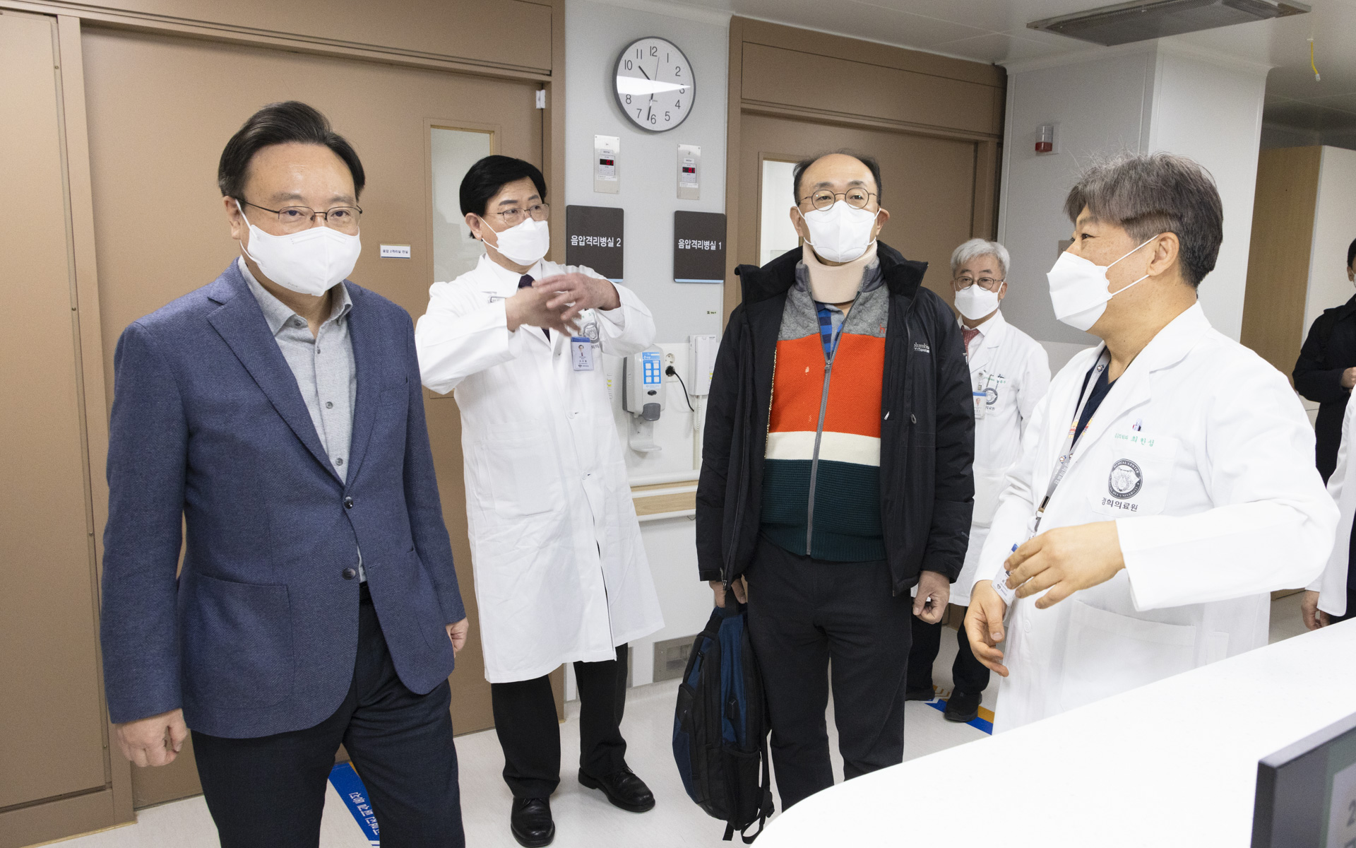 설 연휴 마지막날, 응급실 현장 방문해 응급진료 대비 현황 확인 및 근무자 격려 사진12