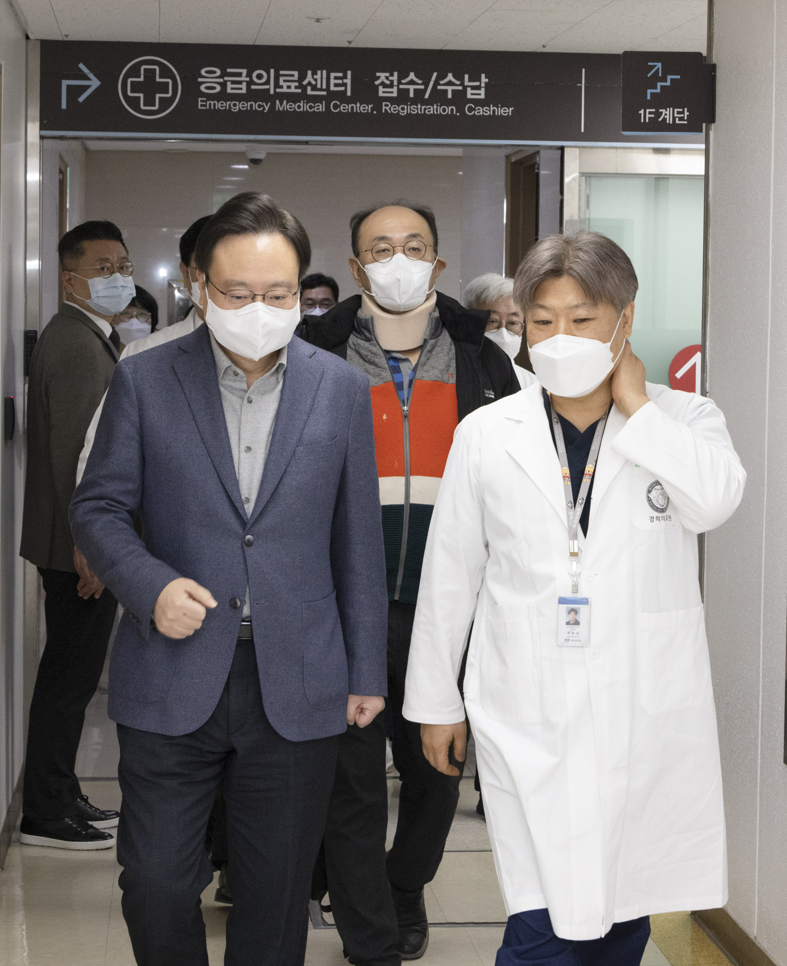 설 연휴 마지막날, 응급실 현장 방문해 응급진료 대비 현황 확인 및 근무자 격려 사진13