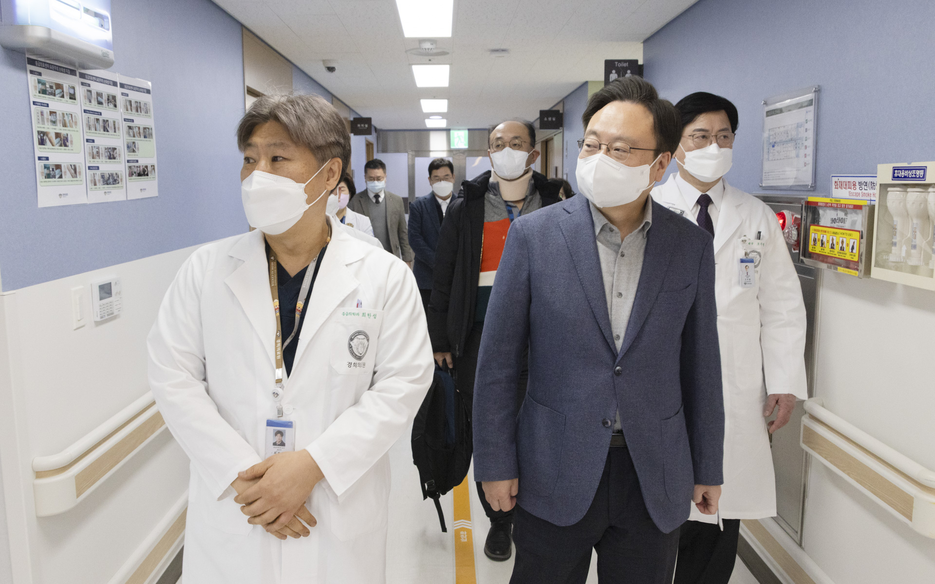 설 연휴 마지막날, 응급실 현장 방문해 응급진료 대비 현황 확인 및 근무자 격려 사진7