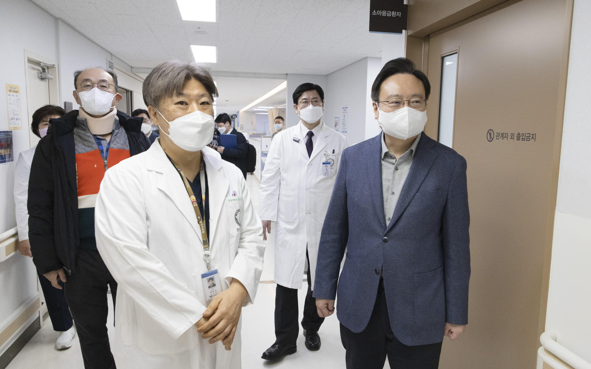 설 연휴 마지막날, 응급실 현장 방문해 응급진료 대비 현황 확인 및 근무자 격려 사진9
