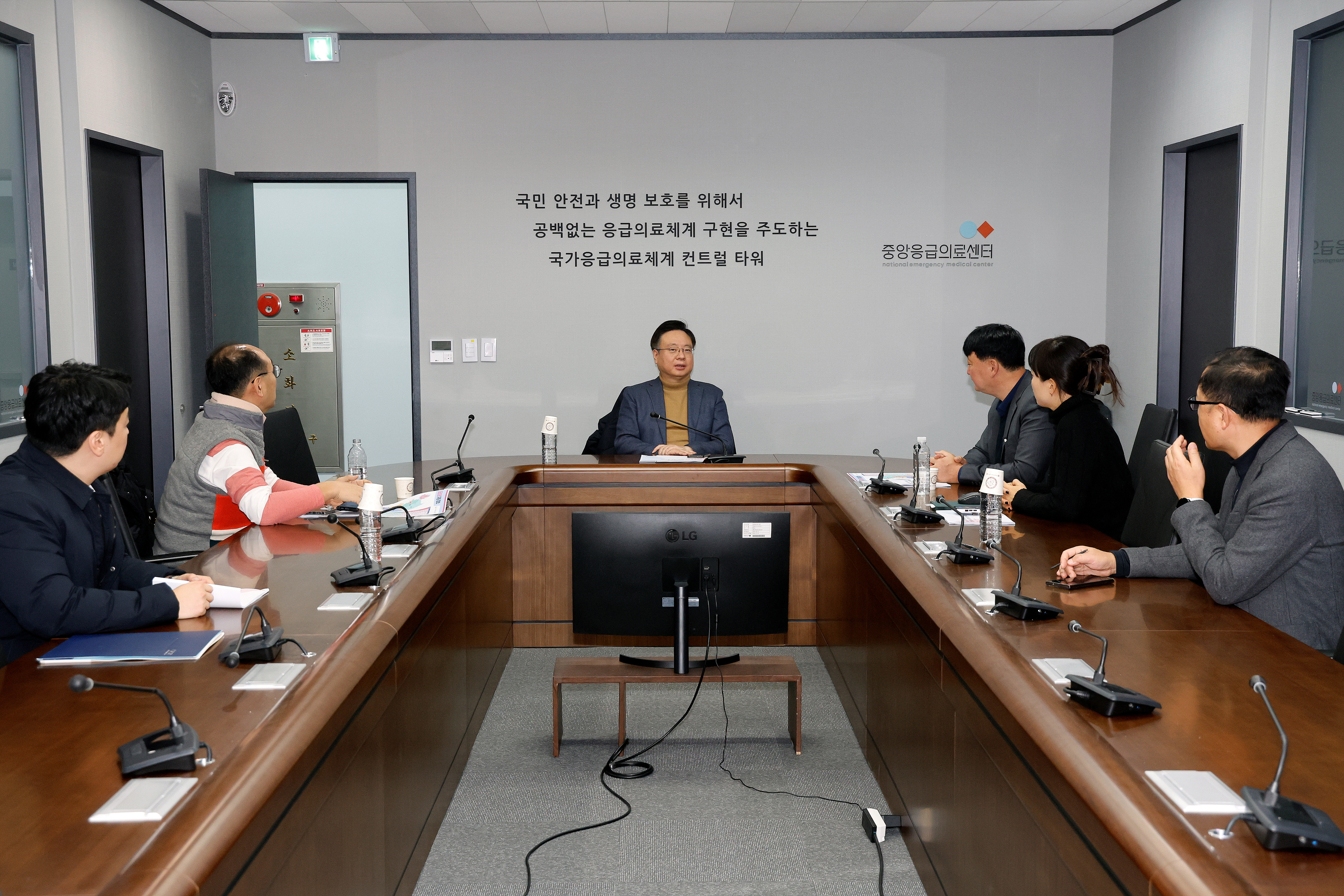 설 연휴 중 응급의료체계 점검 및 직원 격려 사진8