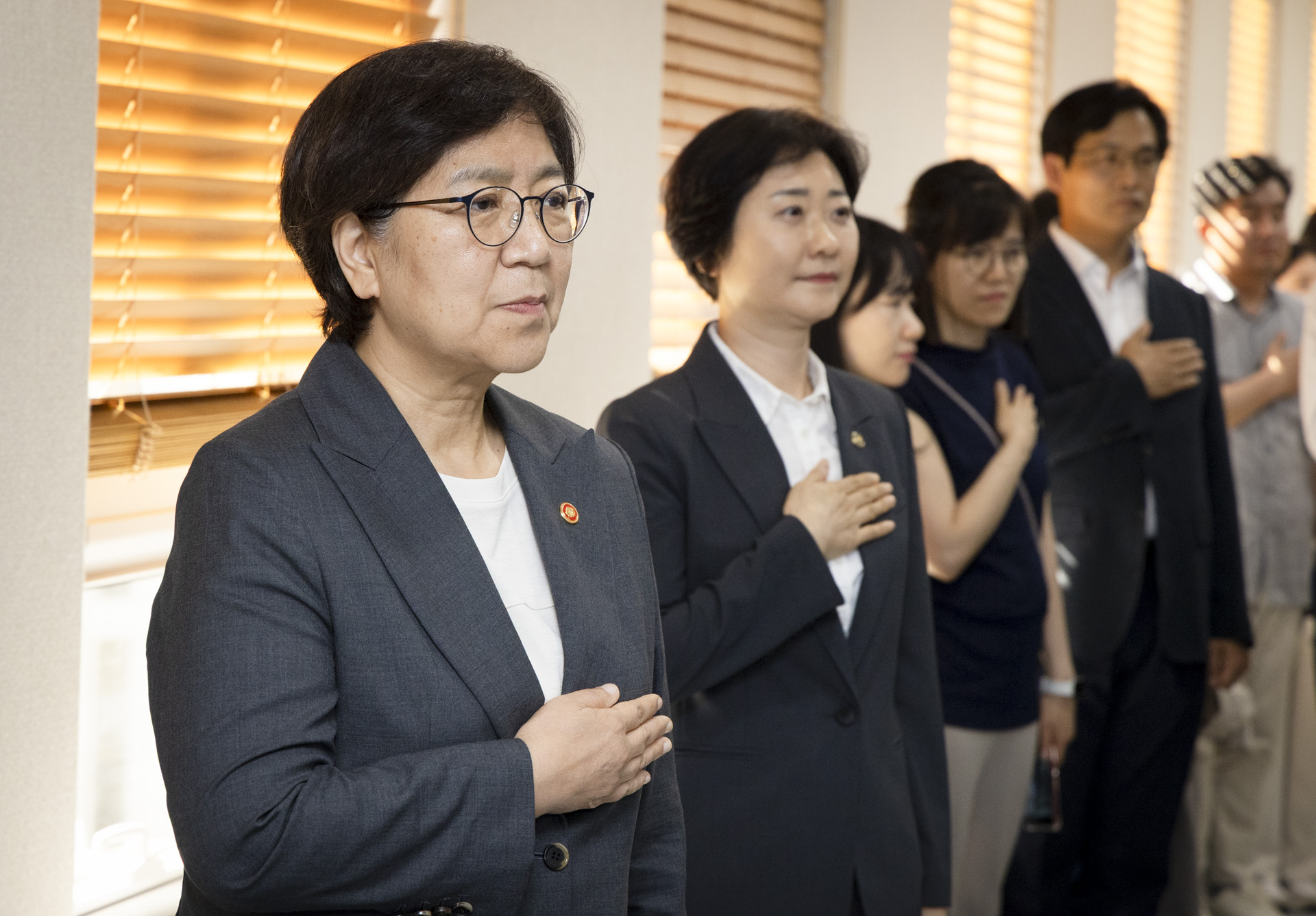 제56대 정은경 보건복지부 장관 취임 사진1