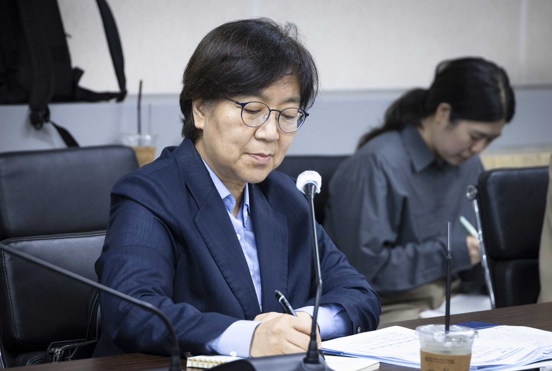 정은경 장관, 자살예방상담센터 추가 개소 상황 및 심리부검 체계 점검 사진12