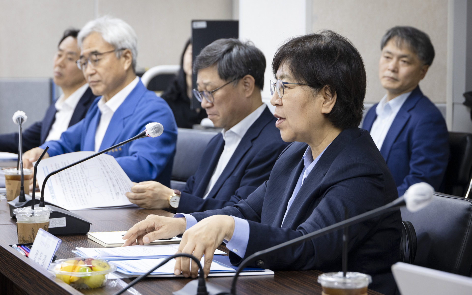 정은경 장관, 자살예방상담센터 추가 개소 상황 및 심리부검 체계 점검 사진20