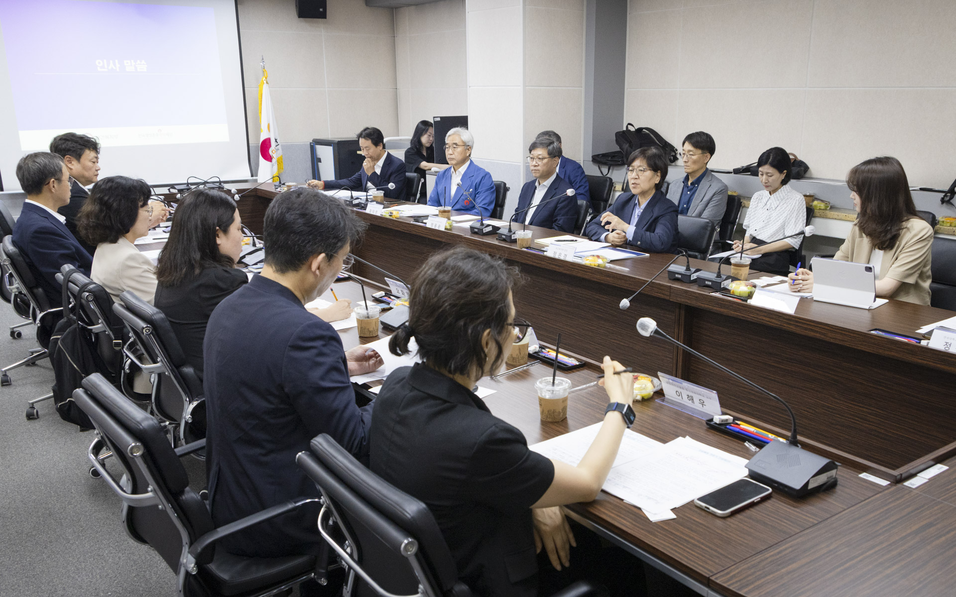 정은경 장관, 자살예방상담센터 추가 개소 상황 및 심리부검 체계 점검 사진21