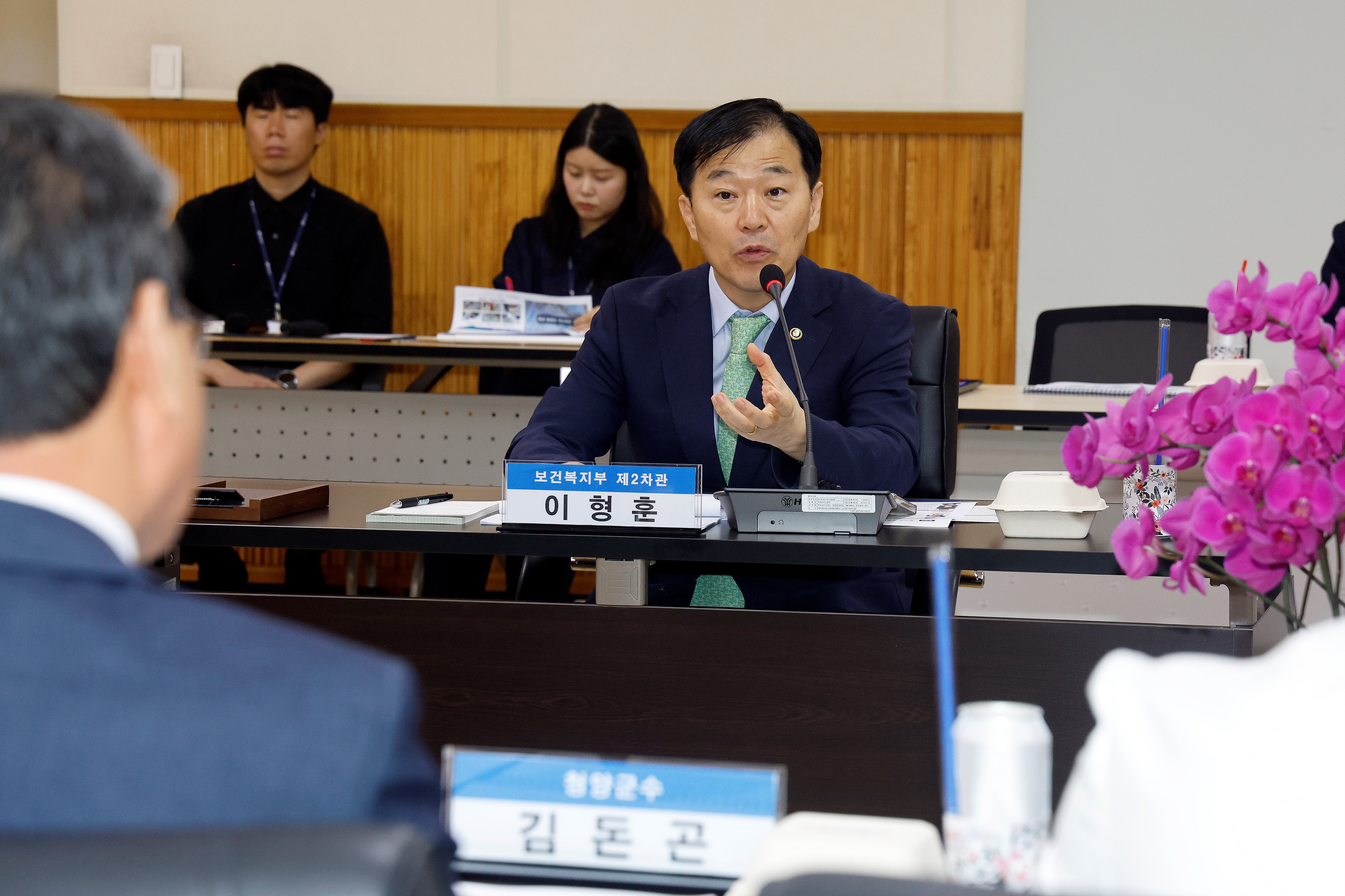 지역의료 강화 및 통합돌봄 추진 위한 청양군 보건의료원 현장 의견 청취 사진6