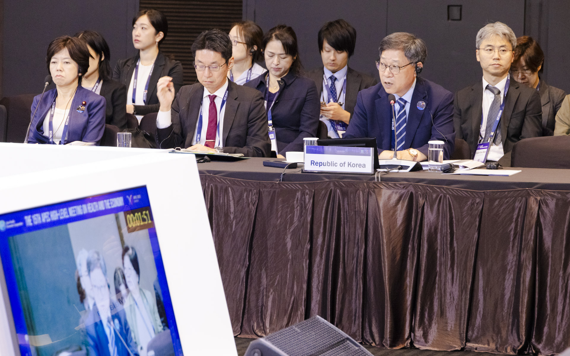 한국 최초, 아시아태평양경제협력체(APEC) 보건과경제 고위급회의 개최 사진40