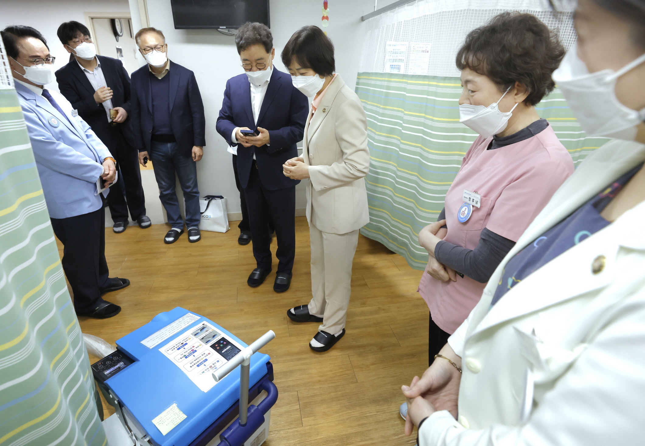 ‘AI 복지·돌봄 혁신 로드맵’ 시동, 이스란 제1차관, 현장 방문 사진11