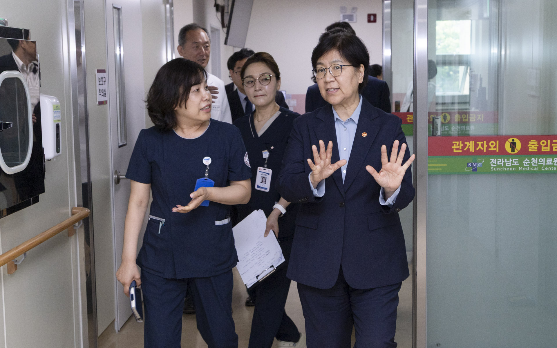 정은경 장관, 순천 공공·모자의료 현장 점검 “안심 분만 위한 개선방안 조속히 마련” 사진26