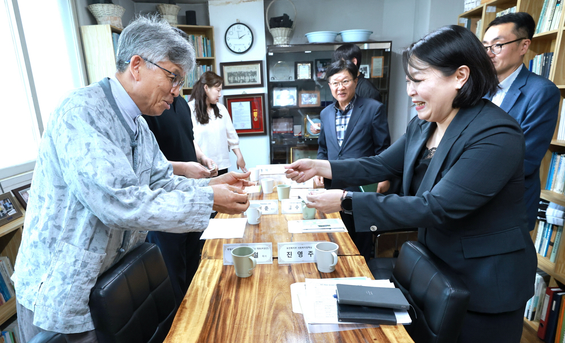 진영주 사회복지정책실장, 대전광역시 쪽방상담소 방문 사진1