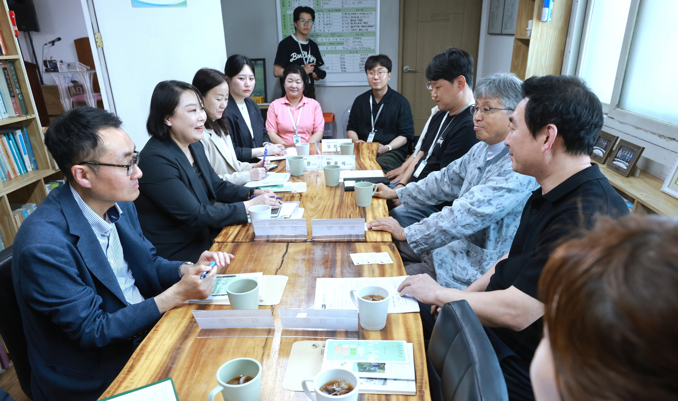 진영주 사회복지정책실장, 대전광역시 쪽방상담소 방문 사진4