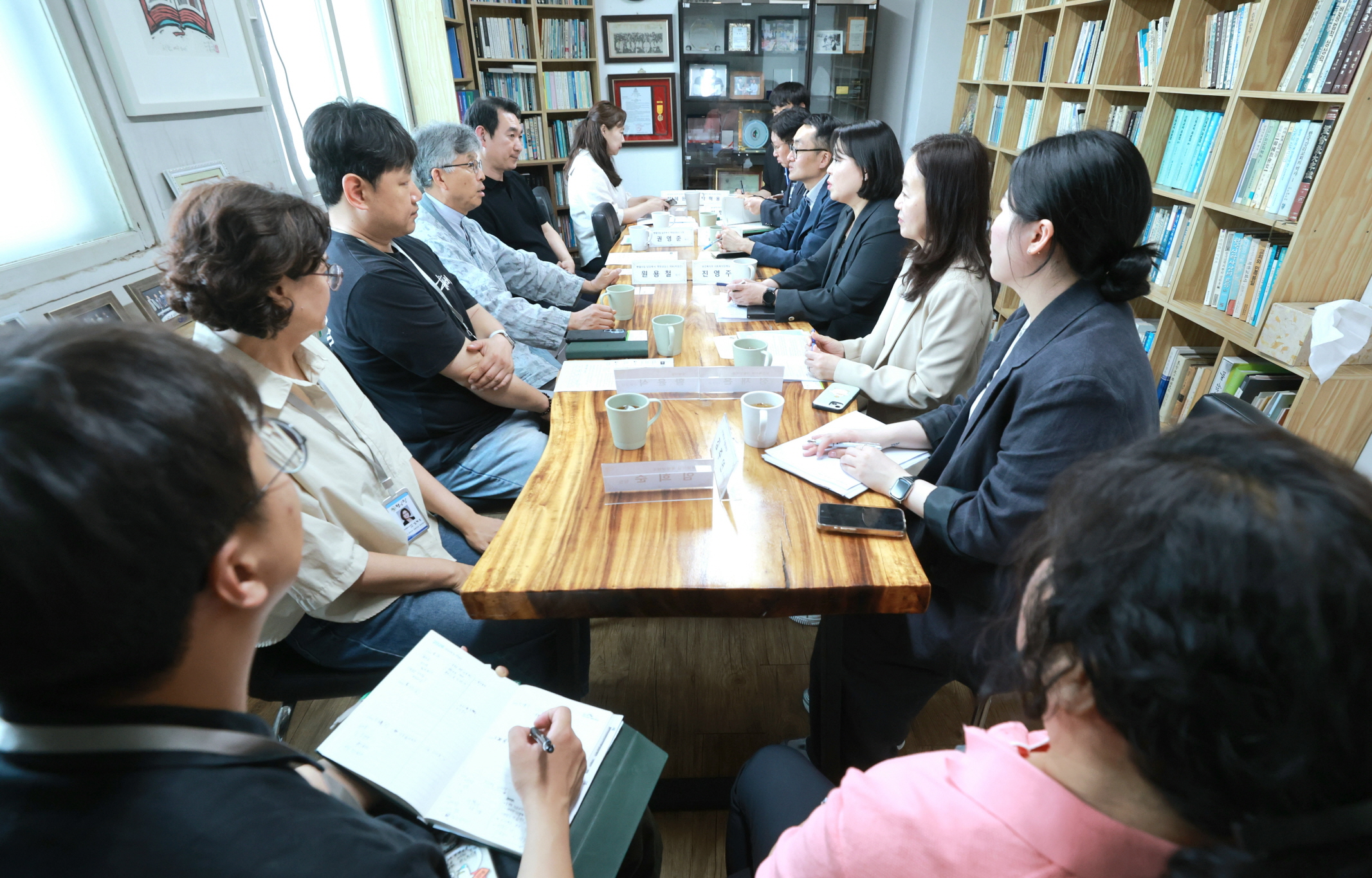 진영주 사회복지정책실장, 대전광역시 쪽방상담소 방문 사진6