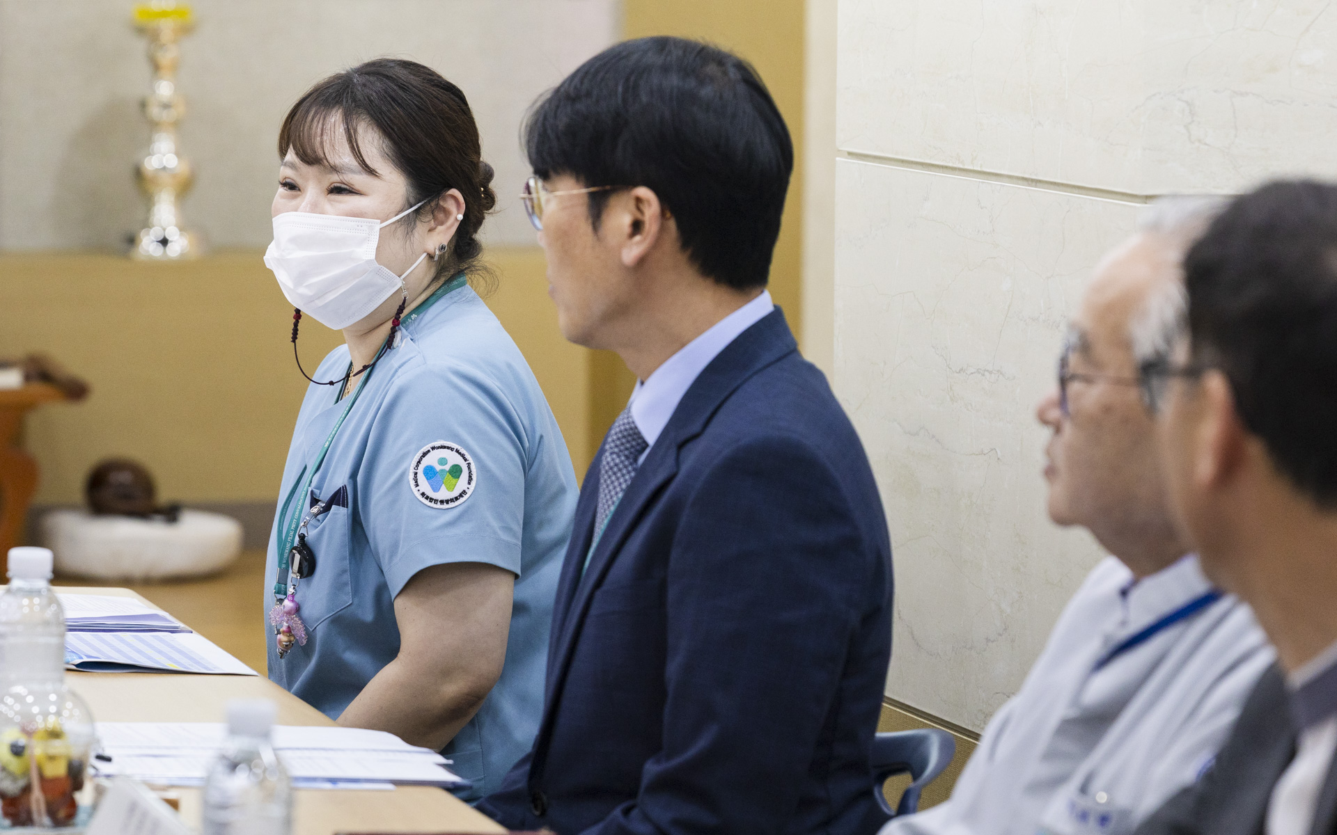 요양병원 호스피스 현장 찾은 정은경 장관, “요양병원에 특화된 서비스 모델 개발할 것” 사진6