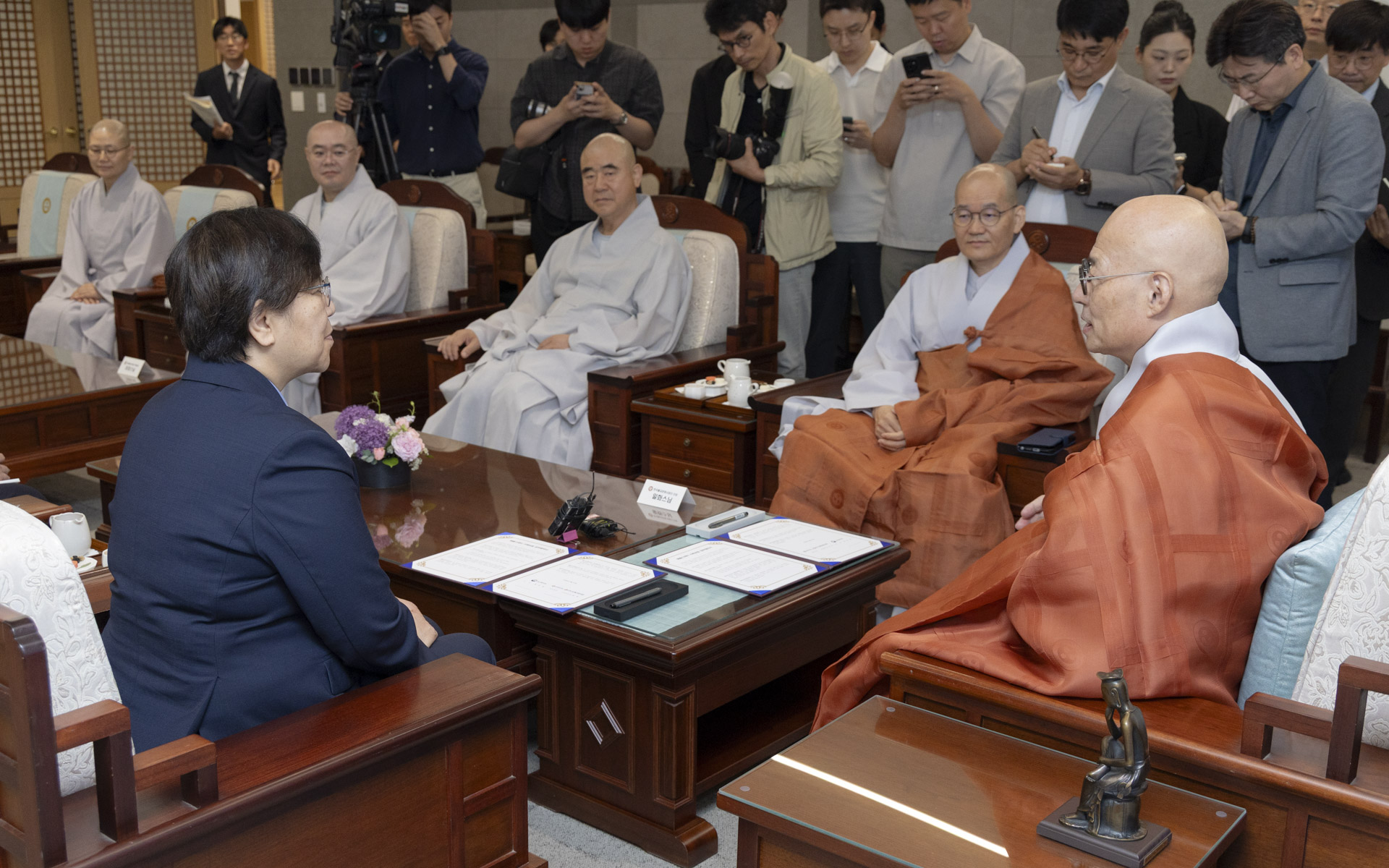 복지부-조계종 가족회복 위해 손잡는다, 템플스테이 활용 ‘가족보듬’ 업무협약 체결 사진8