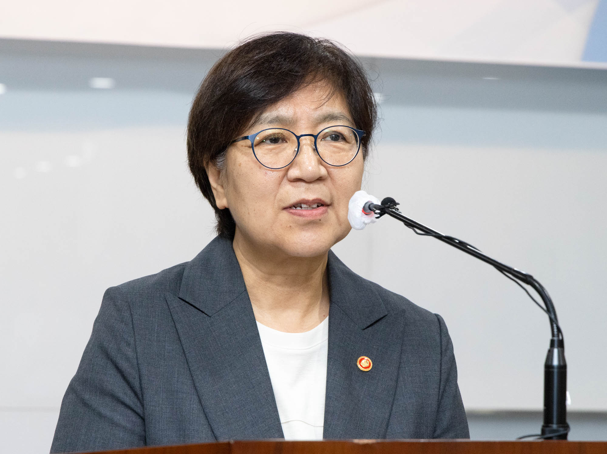 Dr. Jeong Eun Kyeong Inargurated as the 56th Minister of Health and Welfare (July 22) 사진2