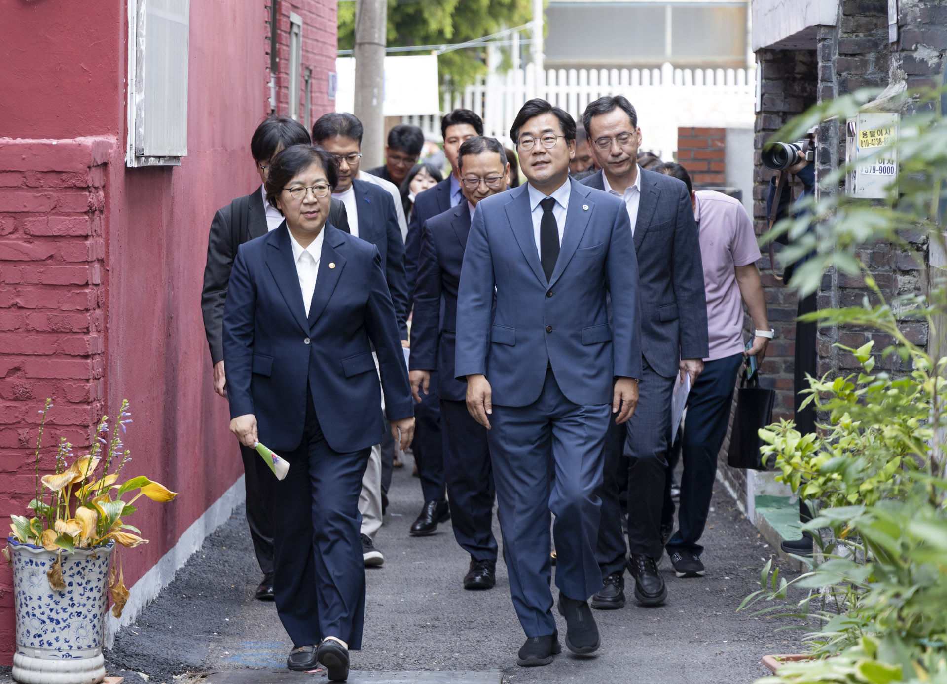 Minister Jeong Eun Kyeong Calls for Local Commitment to Integrated Care During Visit to Incheon 사진1